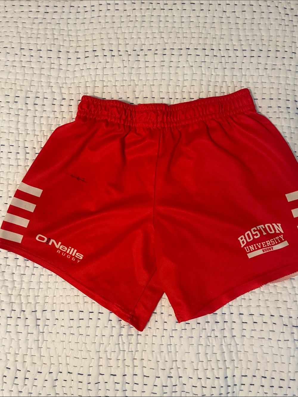 O'Neills Boston University Red Rugby Shorts